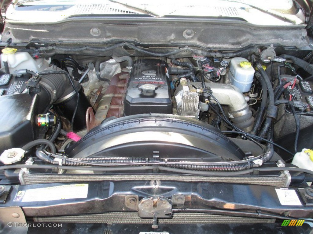 2007 Dodge Ram 3500 SLT Quad Cab 4x4 Dually 5.9 Liter OHV 24-Valve Turbo Diesel Inline 6 Cylinder Engine Photo #80531519