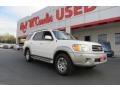 2004 Natural White Toyota Sequoia SR5  photo #1