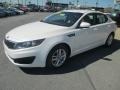 2011 Snow White Pearl Kia Optima LX  photo #3