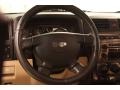 2006 Hummer H3 Light Cashmere Beige Interior Steering Wheel Photo