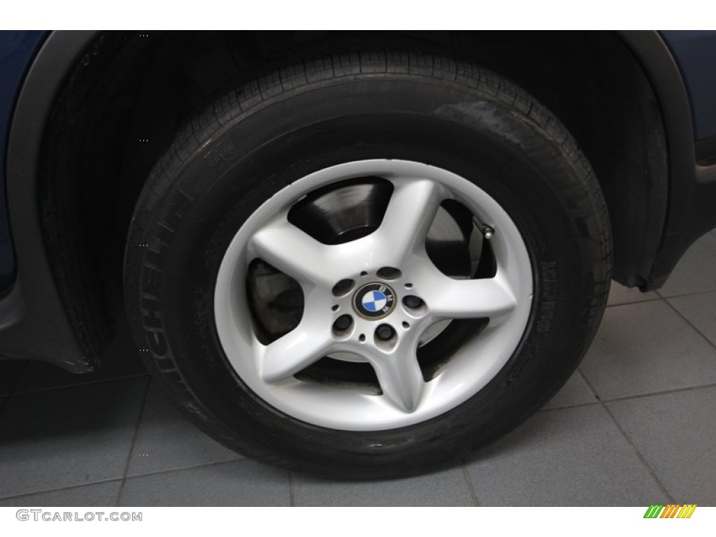 2003 X5 3.0i - Topaz Blue Metallic / Beige photo #10