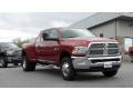 Deep Cherry Red Crystal Pearl - Ram 3500 HD Big Horn Mega Cab 4x4 Dually Photo No. 6
