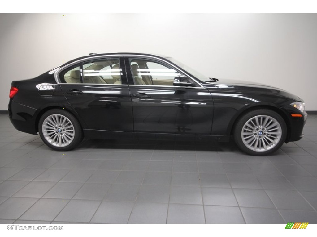 Black Sapphire Metallic 2012 BMW 3 Series 328i Sedan Exterior Photo #80535256