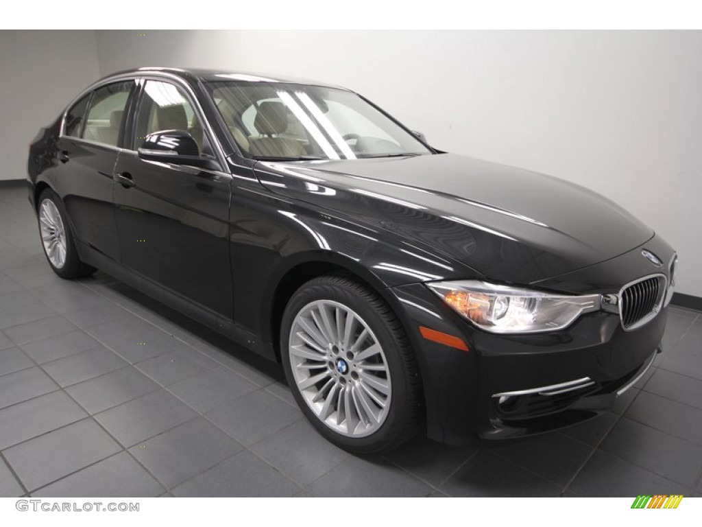 Black Sapphire Metallic 2012 BMW 3 Series 328i Sedan Exterior Photo #80535304