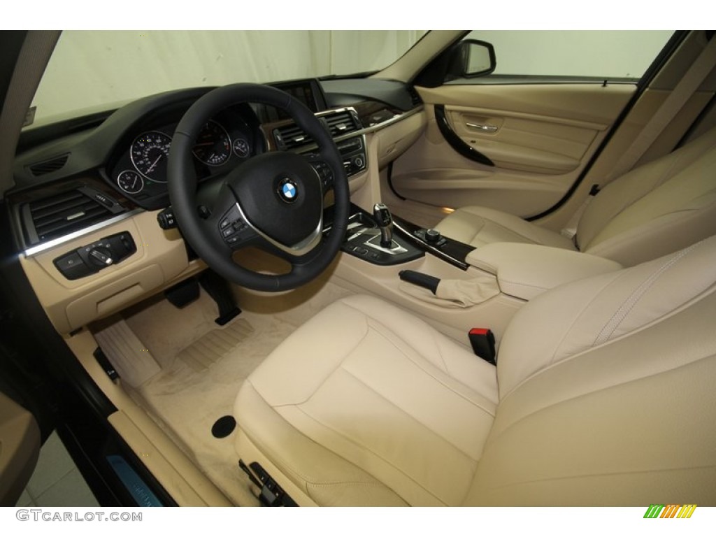Veneto Beige Interior 2012 BMW 3 Series 328i Sedan Photo #80535364