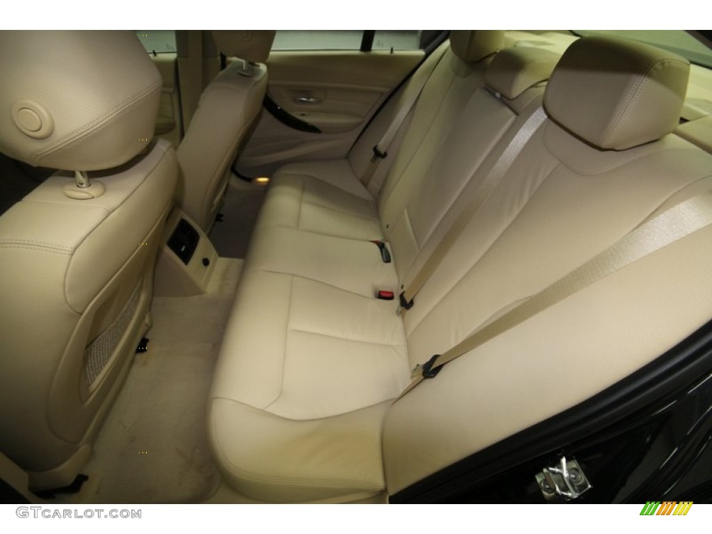 2012 BMW 3 Series 328i Sedan Rear Seat Photo #80535373
