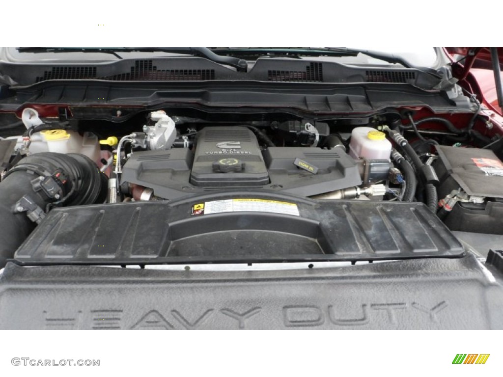 2011 Dodge Ram 3500 HD Big Horn Mega Cab 4x4 Dually Engine Photos