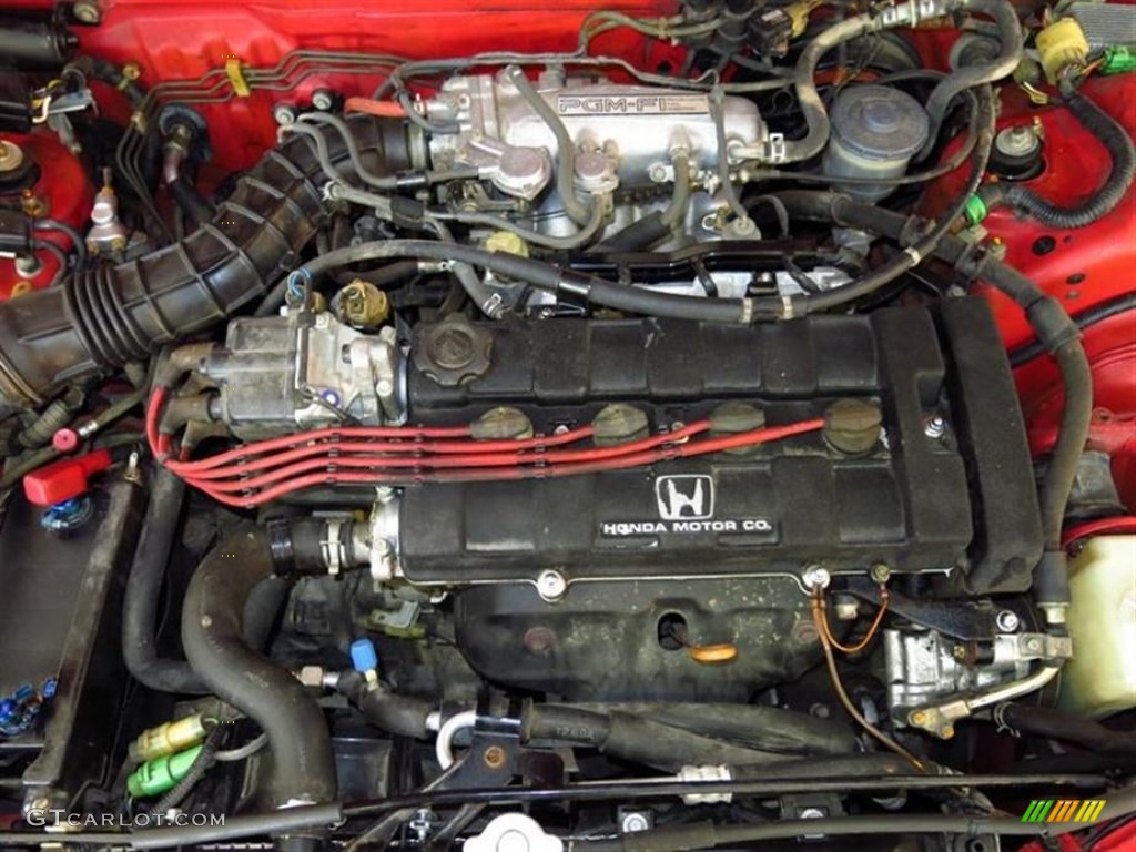 1990 Acura Integra RS Coupe 1.8 Liter DOHC 16-Valve 4 Cylinder Engine Photo #80535916