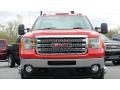 Fire Red - Sierra 3500HD SLE Regular Cab 4x4 Chassis Photo No. 3
