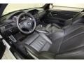 Black Novillo Leather Prime Interior Photo for 2011 BMW M3 #80536180