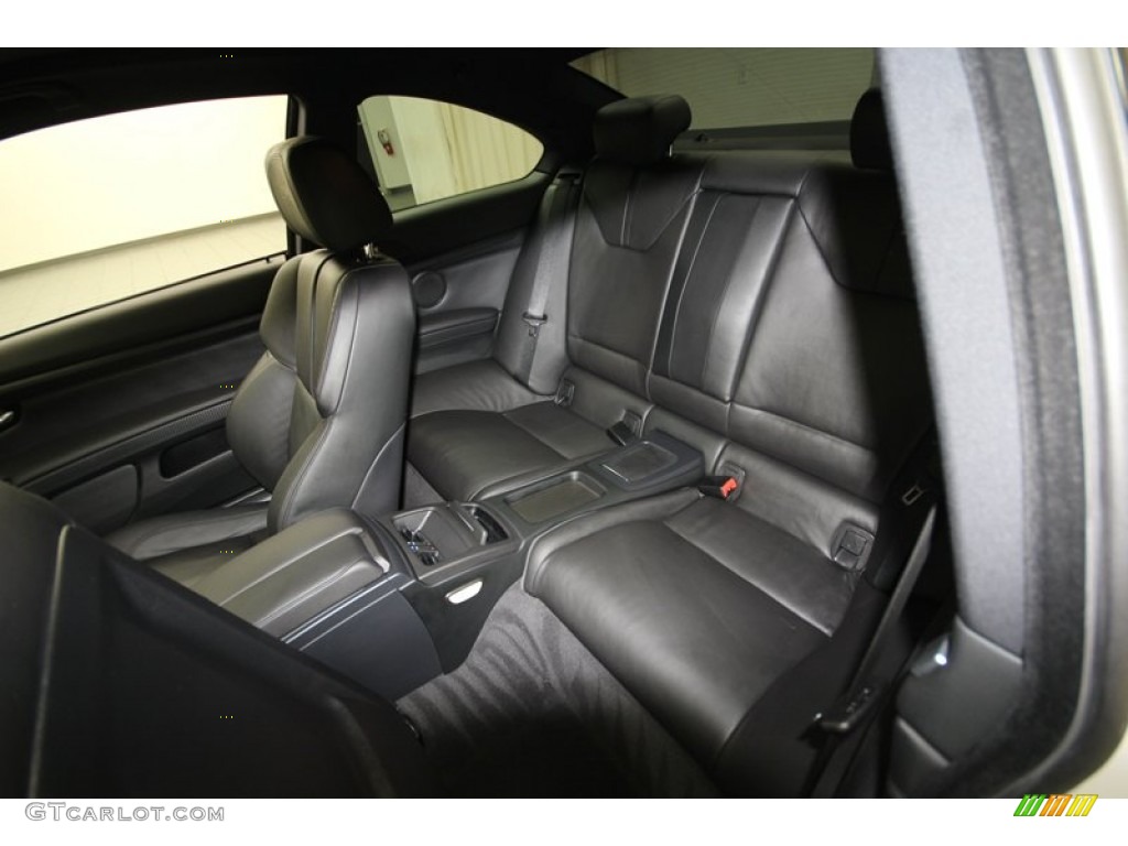 Black Novillo Leather Interior 2011 BMW M3 Coupe Photo #80536183