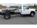 Summit White - Silverado 3500HD WT Regular Cab 4x4 Chassis Photo No. 6