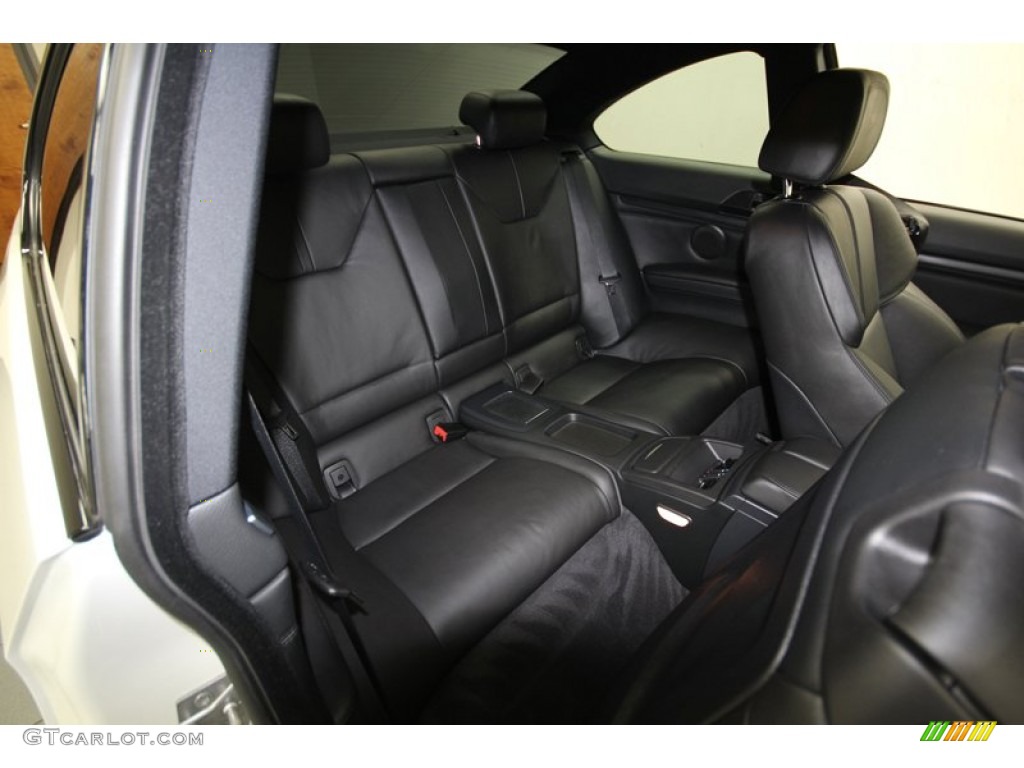 Black Novillo Leather Interior 2011 BMW M3 Coupe Photo #80536302