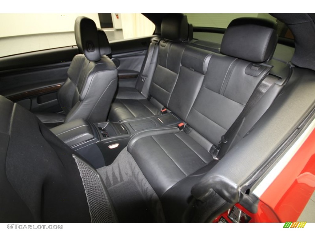 Black Novillo Leather Interior 2009 BMW M3 Convertible Photo #80536750