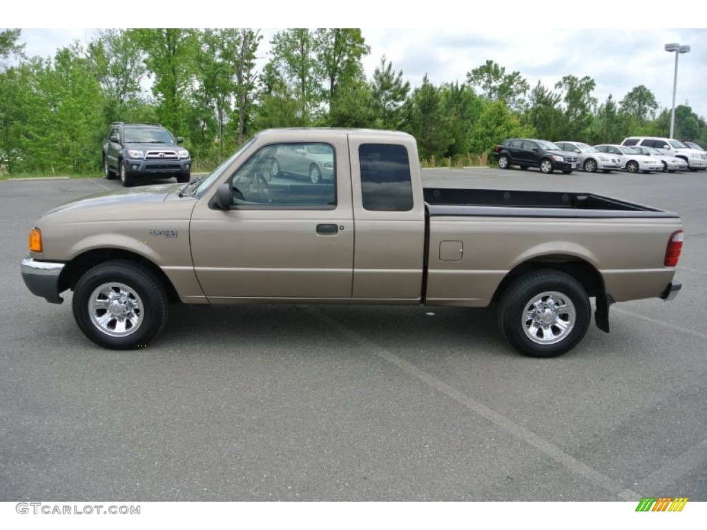 Arizona Beige Metallic 2003 Ford Ranger XLT SuperCab Exterior Photo #80536821