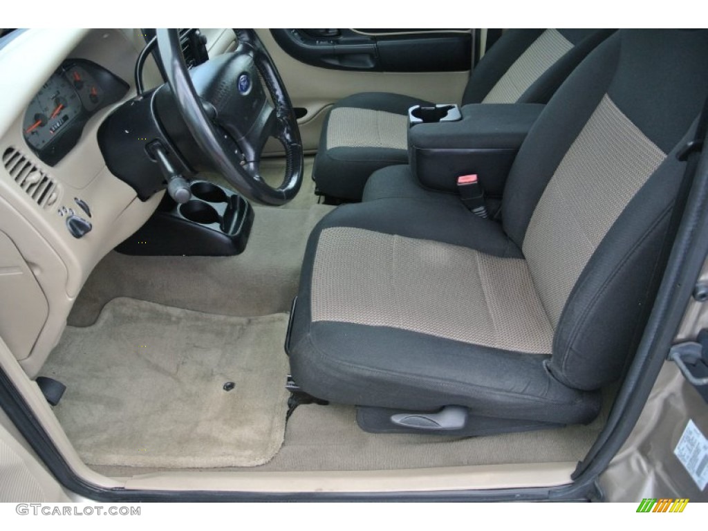 Medium Pebble Interior 2003 Ford Ranger XLT SuperCab Photo #80536850