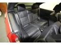 2009 BMW M3 Black Novillo Leather Interior Rear Seat Photo