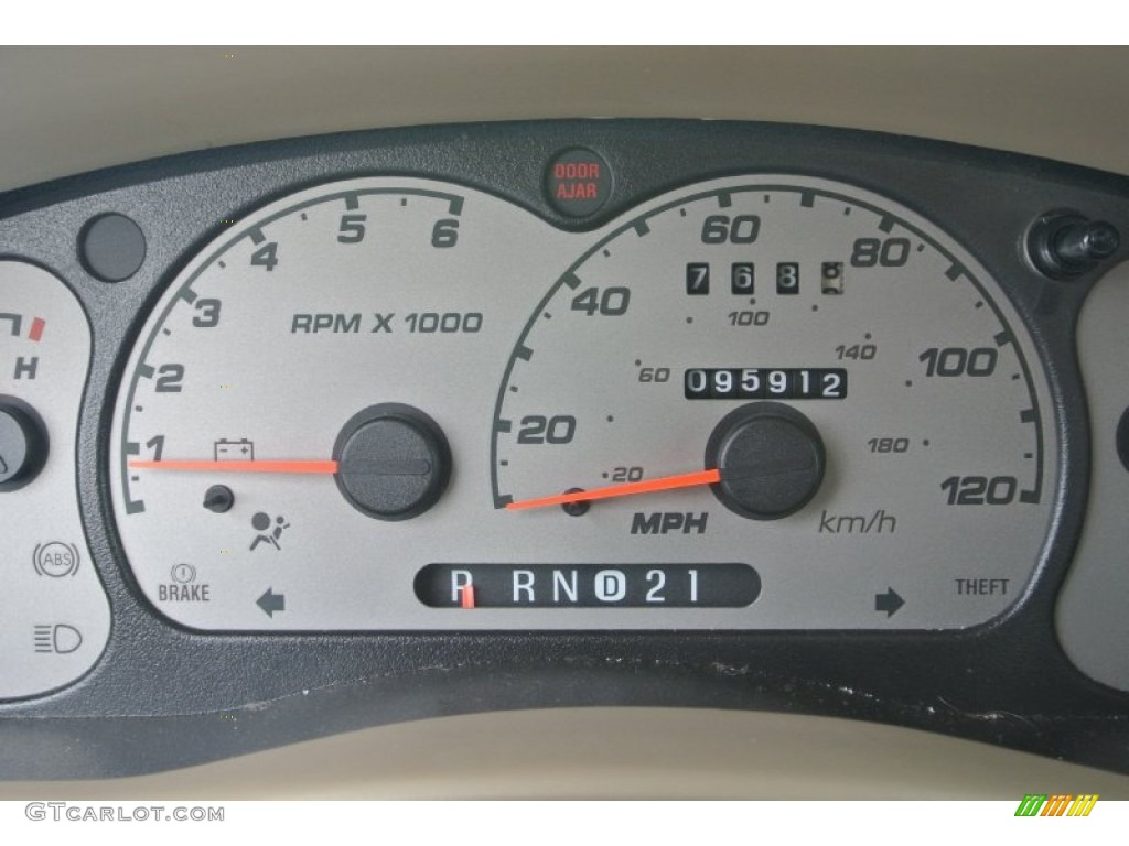 2003 Ford Ranger XLT SuperCab Gauges Photo #80536885