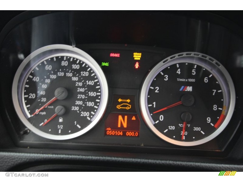 2009 BMW M3 Convertible Gauges Photos