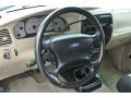 2003 Ford Ranger Medium Pebble Interior Steering Wheel Photo