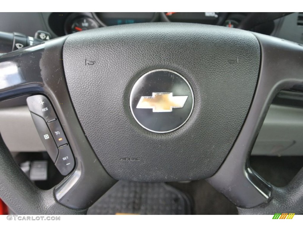 2008 Silverado 1500 LS Regular Cab - Victory Red / Dark Titanium photo #14