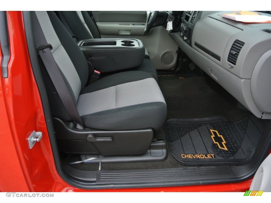 2008 Silverado 1500 LS Regular Cab - Victory Red / Dark Titanium photo #18