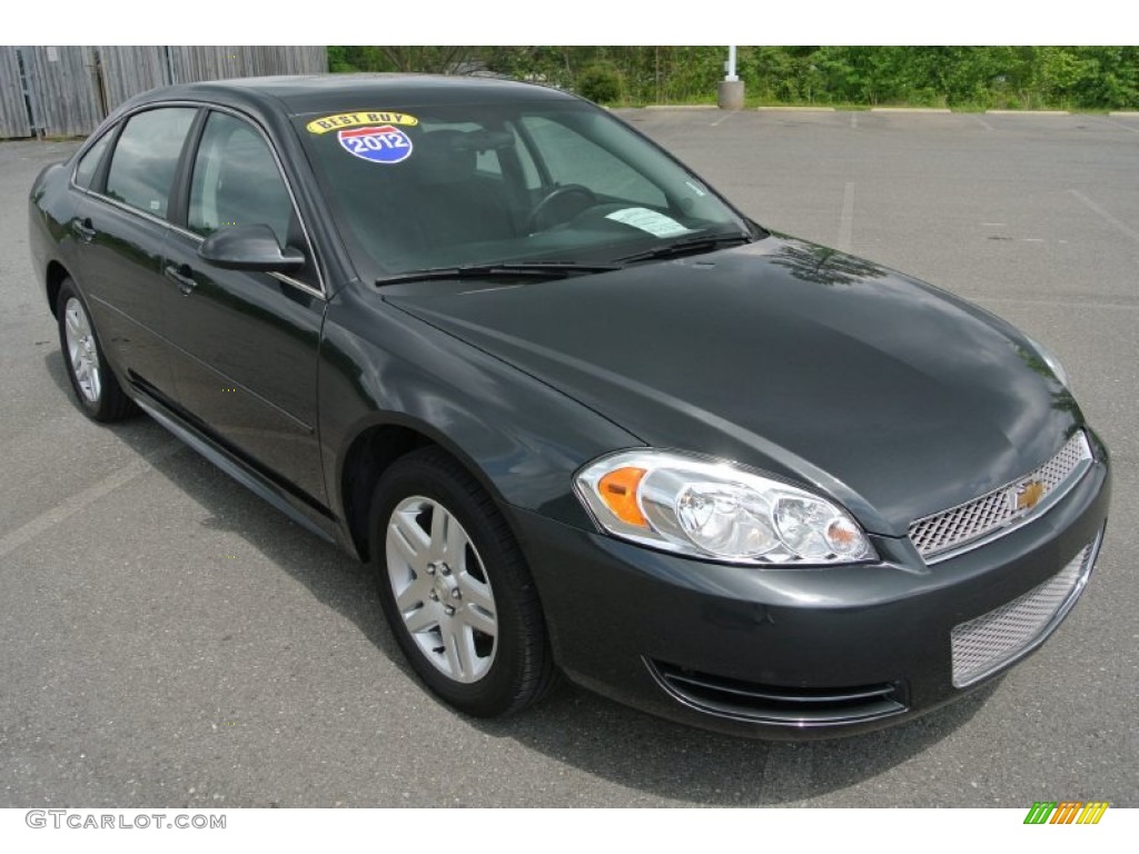 2012 Impala LT - Ashen Gray Metallic / Ebony photo #2