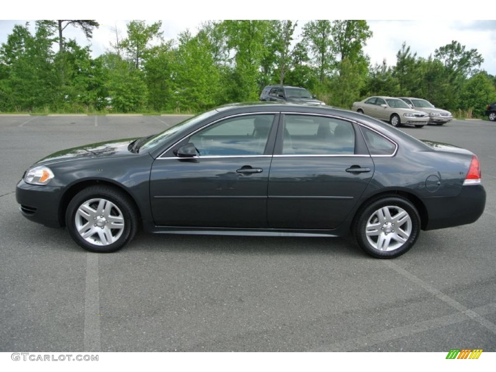 2012 Impala LT - Ashen Gray Metallic / Ebony photo #3