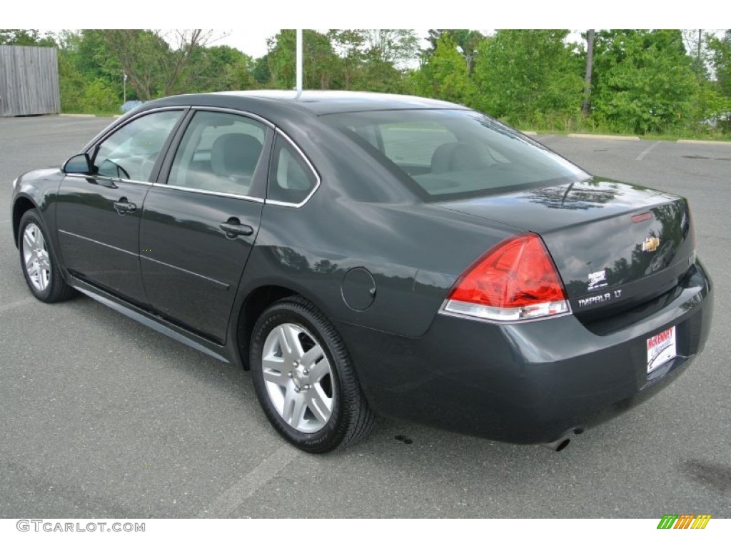 2012 Impala LT - Ashen Gray Metallic / Ebony photo #4