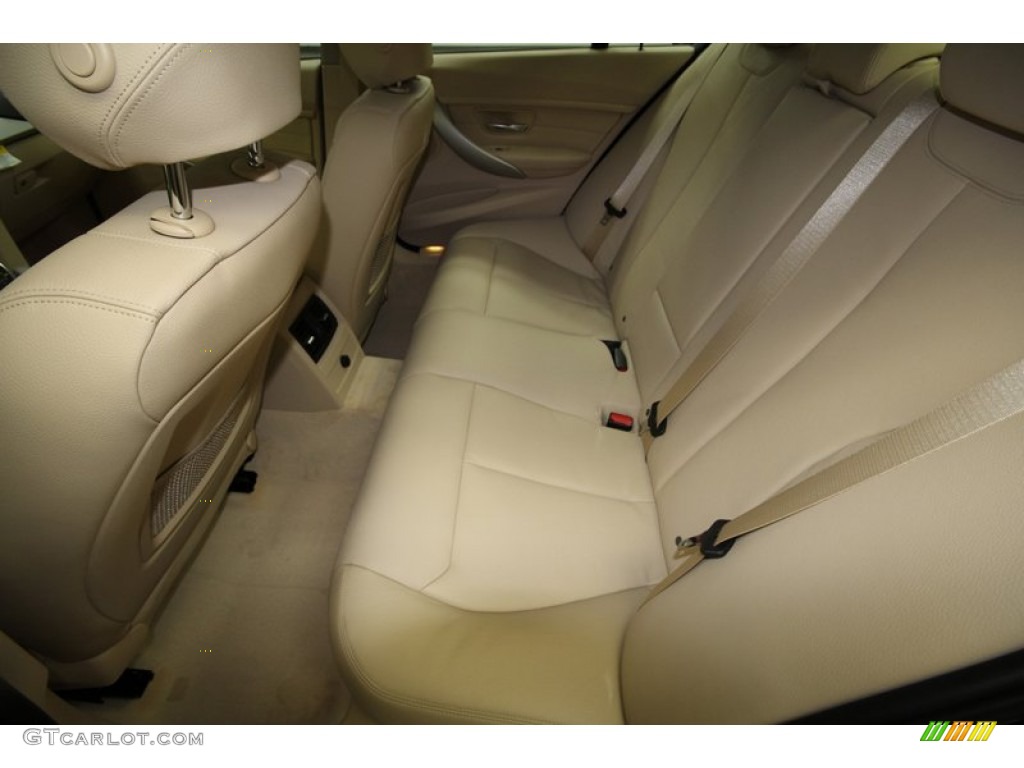 2012 BMW 3 Series 328i Sedan Rear Seat Photo #80537503