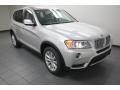 Titanium Silver Metallic 2014 BMW X3 xDrive28i Exterior