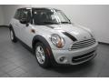 2013 White Silver Metallic Mini Cooper Hardtop  photo #1