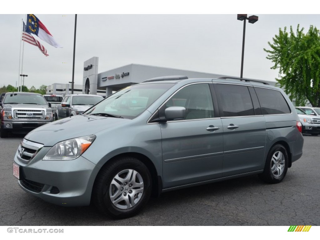 Ocean Mist Metallic 2007 Honda Odyssey EX-L Exterior Photo #80540333