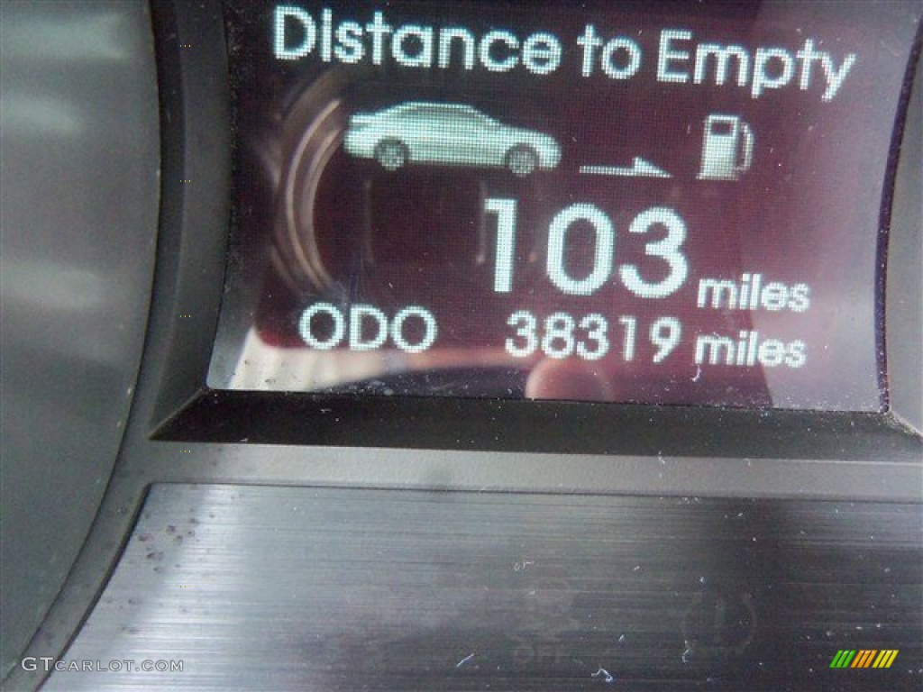 2011 Sonata GLS - Midnight Black / Gray photo #14