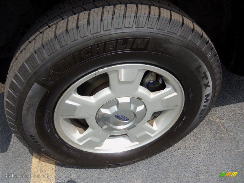 2010 F150 XLT SuperCrew - Dark Blue Pearl Metallic / Medium Stone photo #3