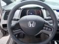 Gray 2007 Honda Civic LX Sedan Steering Wheel