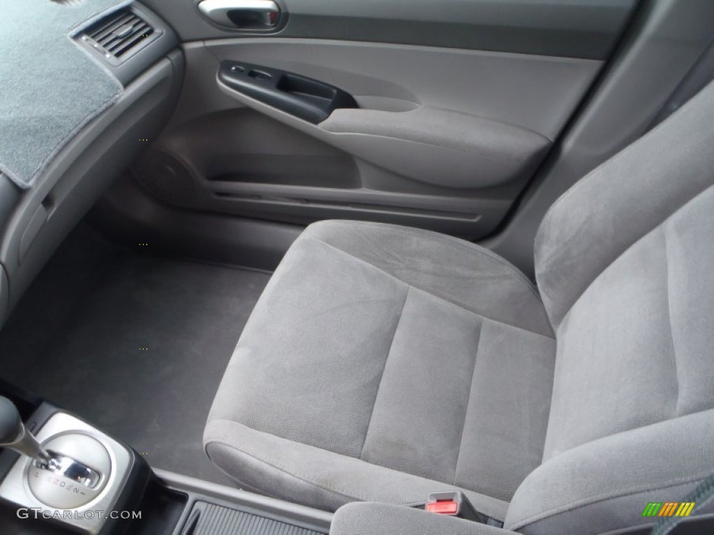 2007 Honda Civic LX Sedan Front Seat Photo #80540631