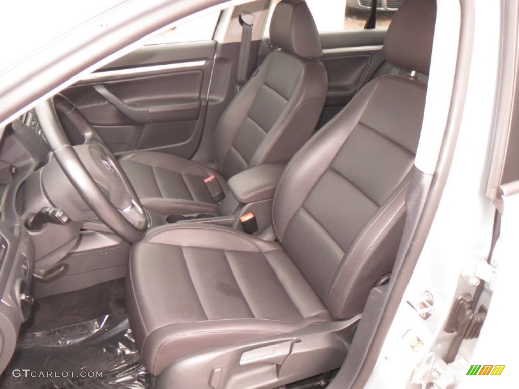 Titan Black Interior 2010 Volkswagen Jetta Limited Edition Sedan Photo #80541112
