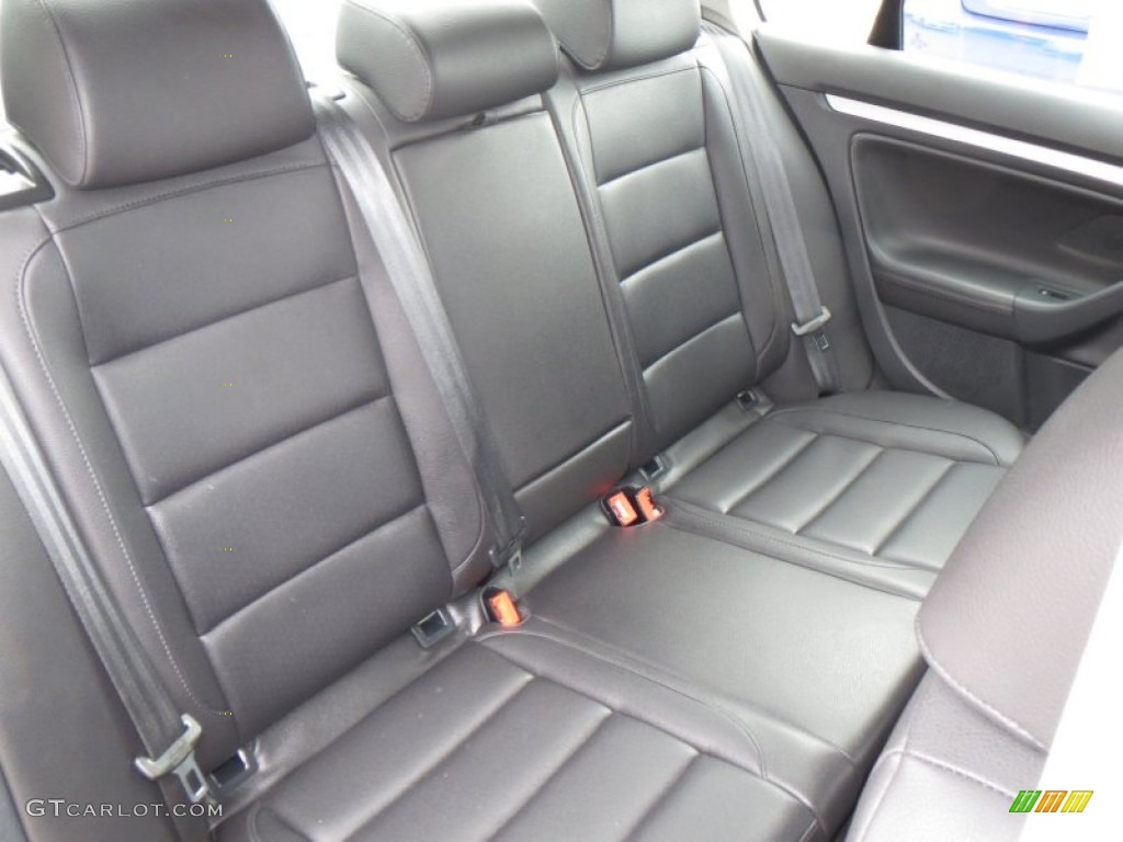 Titan Black Interior 2010 Volkswagen Jetta Limited Edition Sedan Photo #80541157