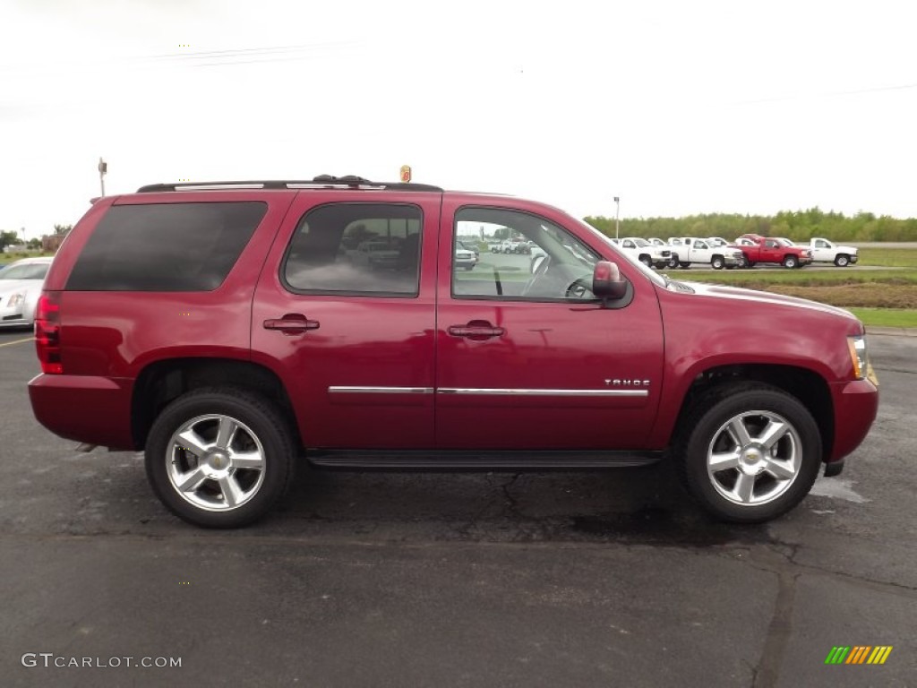 Red Jewel Tintcoat 2010 Chevrolet Tahoe LT 4x4 Exterior Photo #80541232