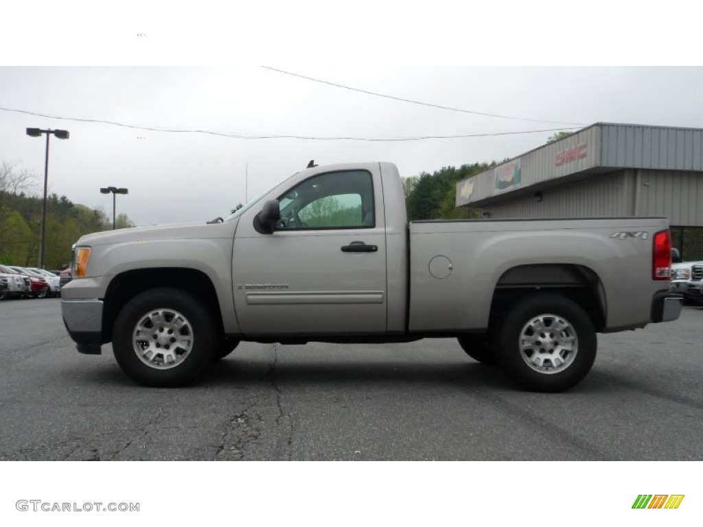 Silver Birch Metallic GMC Sierra 1500