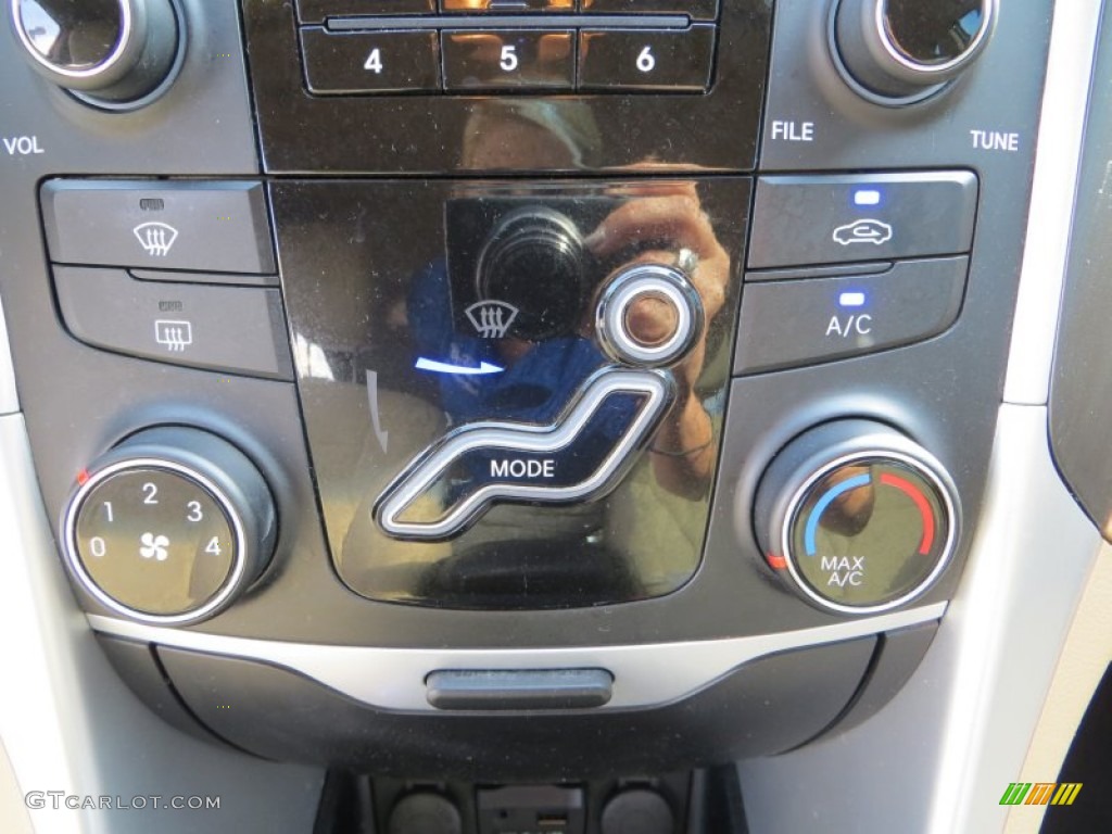 2011 Sonata GLS - Black Plum Pearl / Camel photo #43