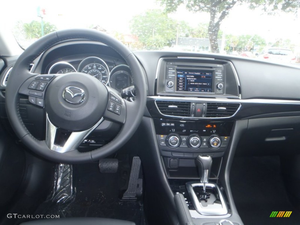 2014 Mazda MAZDA6 Touring Black Dashboard Photo #80542238