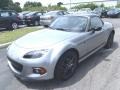 2013 Liquid Silver Metallic Mazda MX-5 Miata Club Hard Top Roadster  photo #1