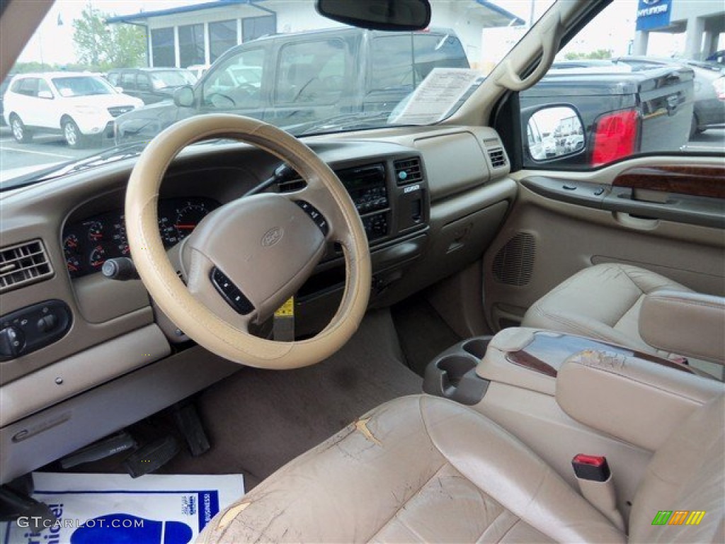 2000 Excursion Limited - Oxford White / Medium Parchment photo #9