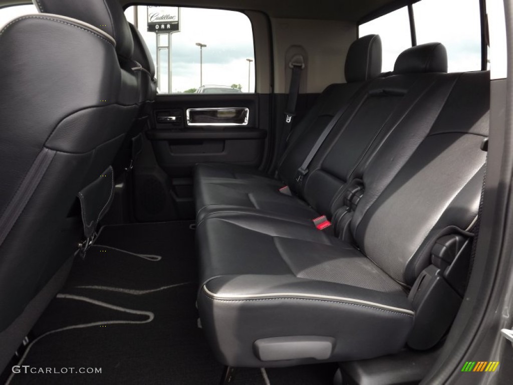 2012 Dodge Ram 3500 HD Laramie Limited Mega Cab 4x4 Dually Rear Seat Photos
