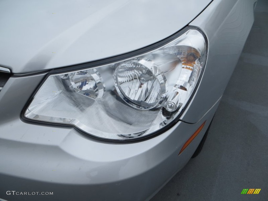 2010 Sebring Touring Convertible - Bright Silver Metallic / Dark Slate Gray photo #9