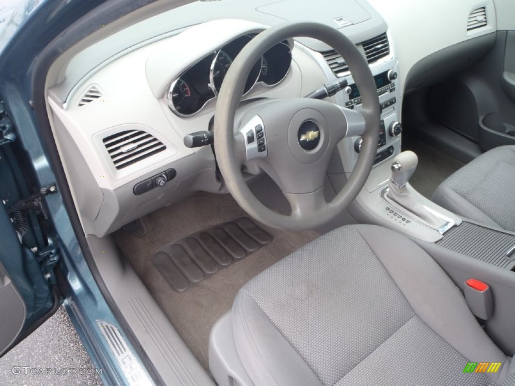 2009 Malibu LS Sedan - Silver Moss Metallic / Titanium photo #12