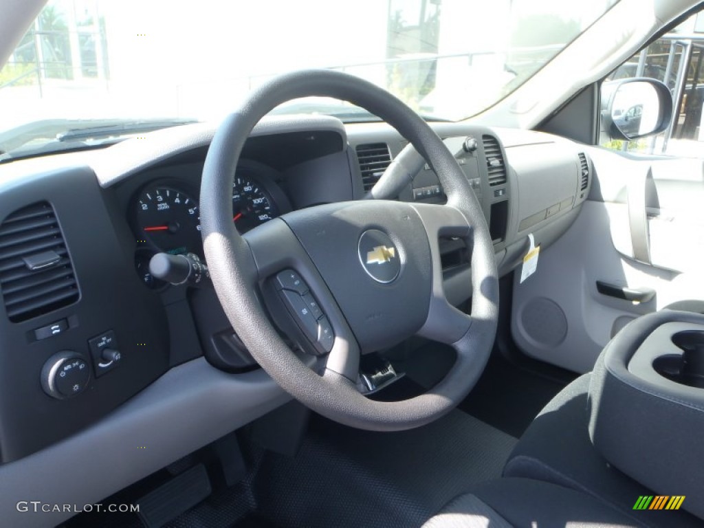 2013 Silverado 1500 Work Truck Regular Cab - Black / Dark Titanium photo #10