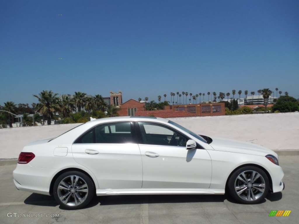 Diamond White Metallic 2014 Mercedes-Benz E 350 Sport Sedan Exterior Photo #80546224